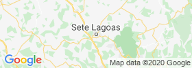 Sete Lagoas map